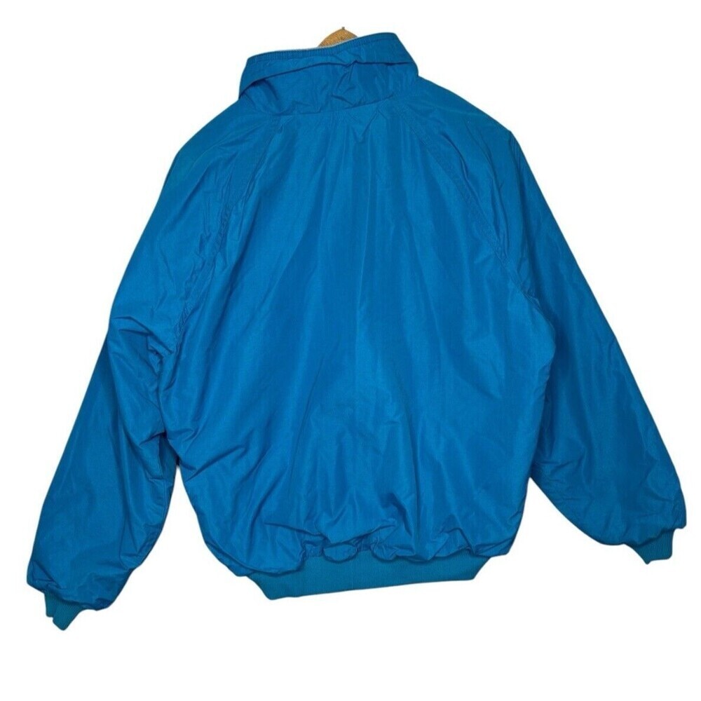 Vtg PATAGONIA Fleece Lined Winter Ski Bomber Jacket Full Zip Blue Youth 11/12 - Picture 2 of 15